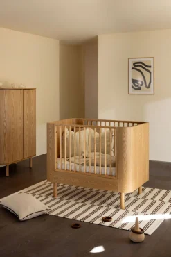 Quax Ledikanten * Ledikant Yume Natural Ash 70 x 110 cm Naturel