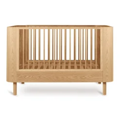 Quax Peuterbedden * Peuterbed Yume Natural Ash 70 x 140 cm