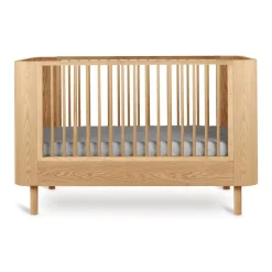 Quax Peuterbedden * Peuterbed Yume Natural Ash 70 x 140 cm