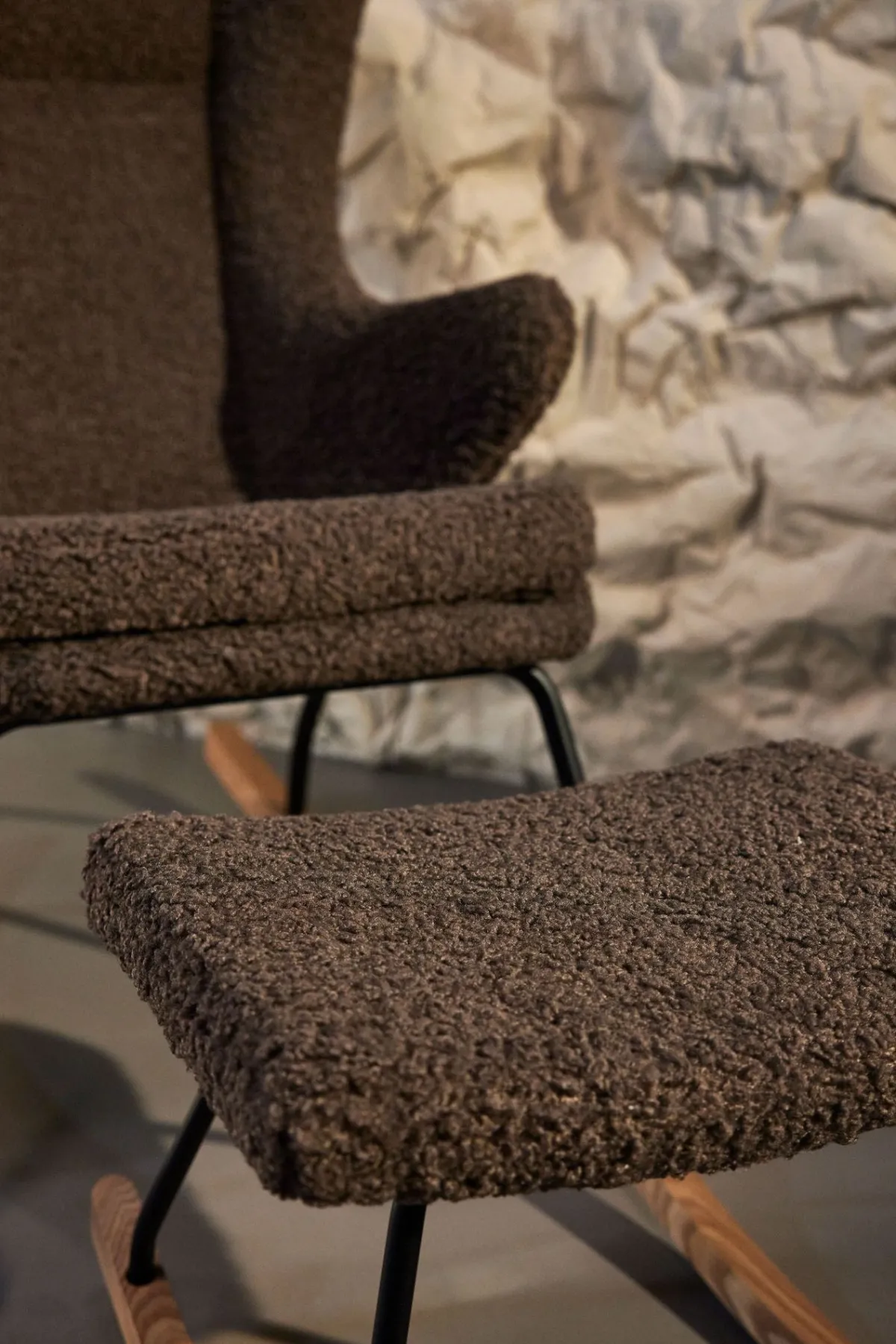 Quax Accessoires * Schommelstoel Deluxe Bison Bruin