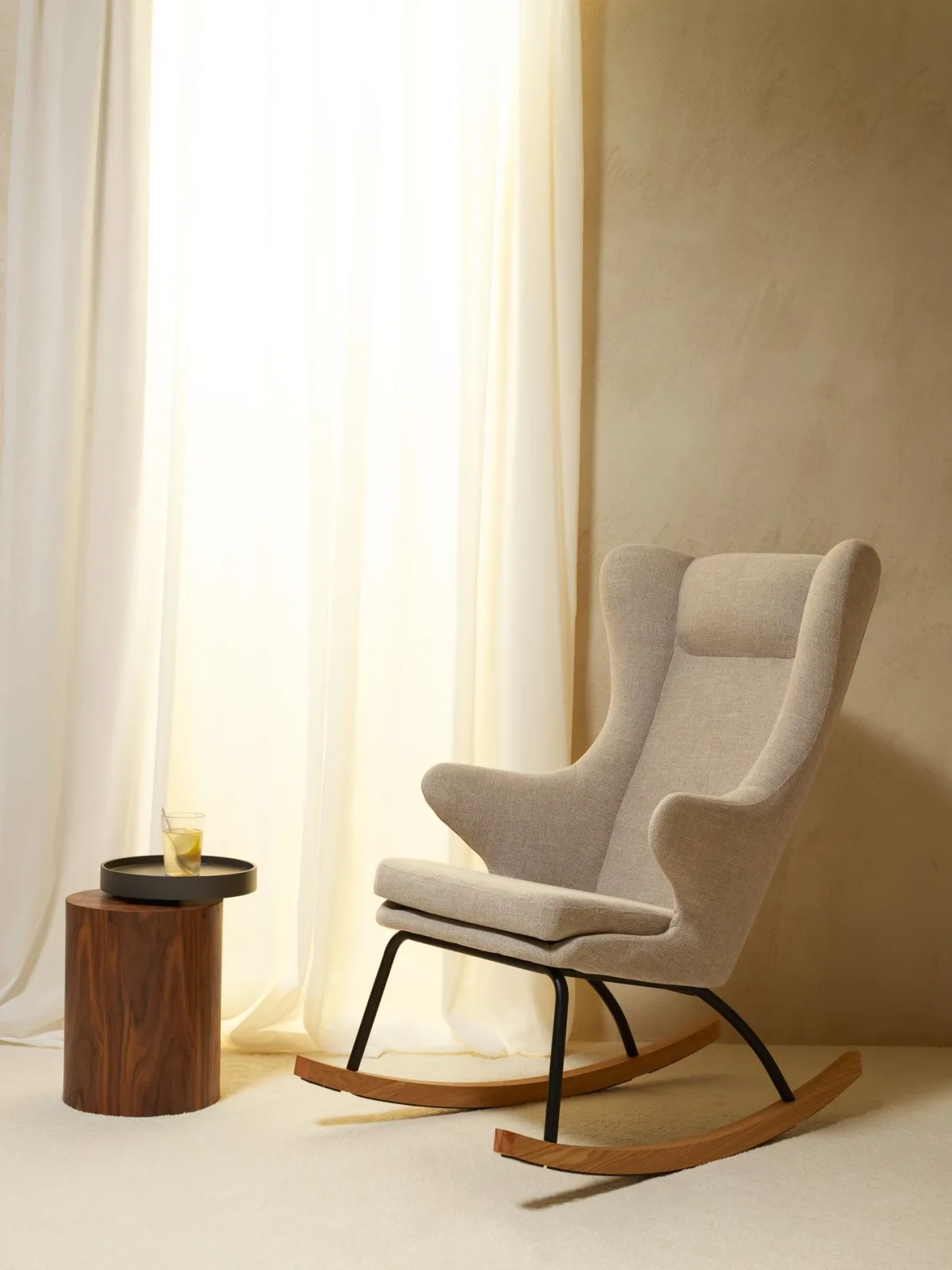 Quax Accessoires * Schommelstoel Deluxe Clay Beige