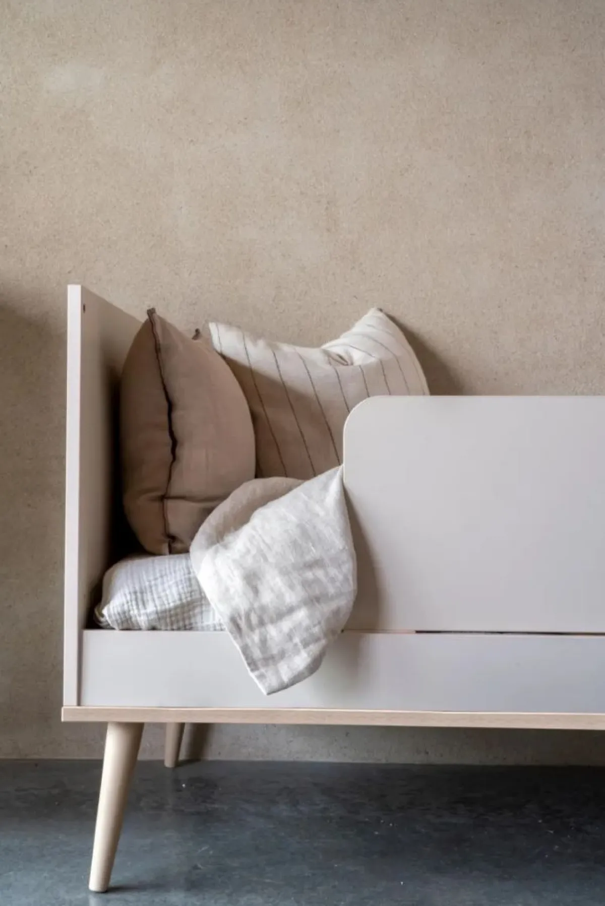 Quax Accessoires|Matrassen * Uitvalbeschermer Clay Beige