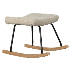 Quax Accessoires * Voetenbankje de Luxe Teddy Sheep Wit