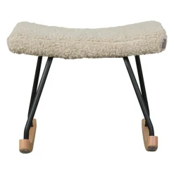 Quax Accessoires * Voetenbankje de Luxe Teddy Sheep Wit