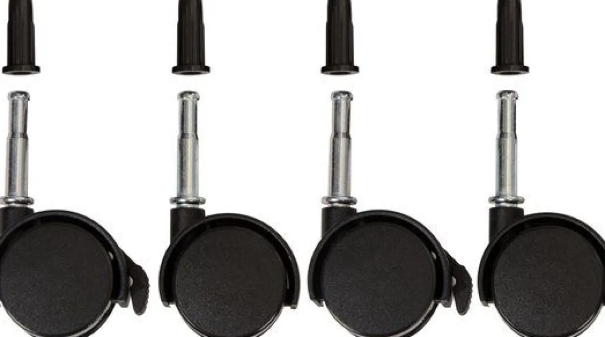 Quax Accessoires * Wieltjes van PVC 4 stuks