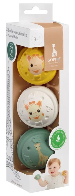 Sophie de Giraf Overig * Muzikale Speelballen - 5-Senses Collectie Multicolor