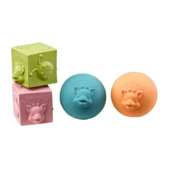 Sophie de Giraf Overig * So'pure Set van 2 Ballen en 2 Blokken