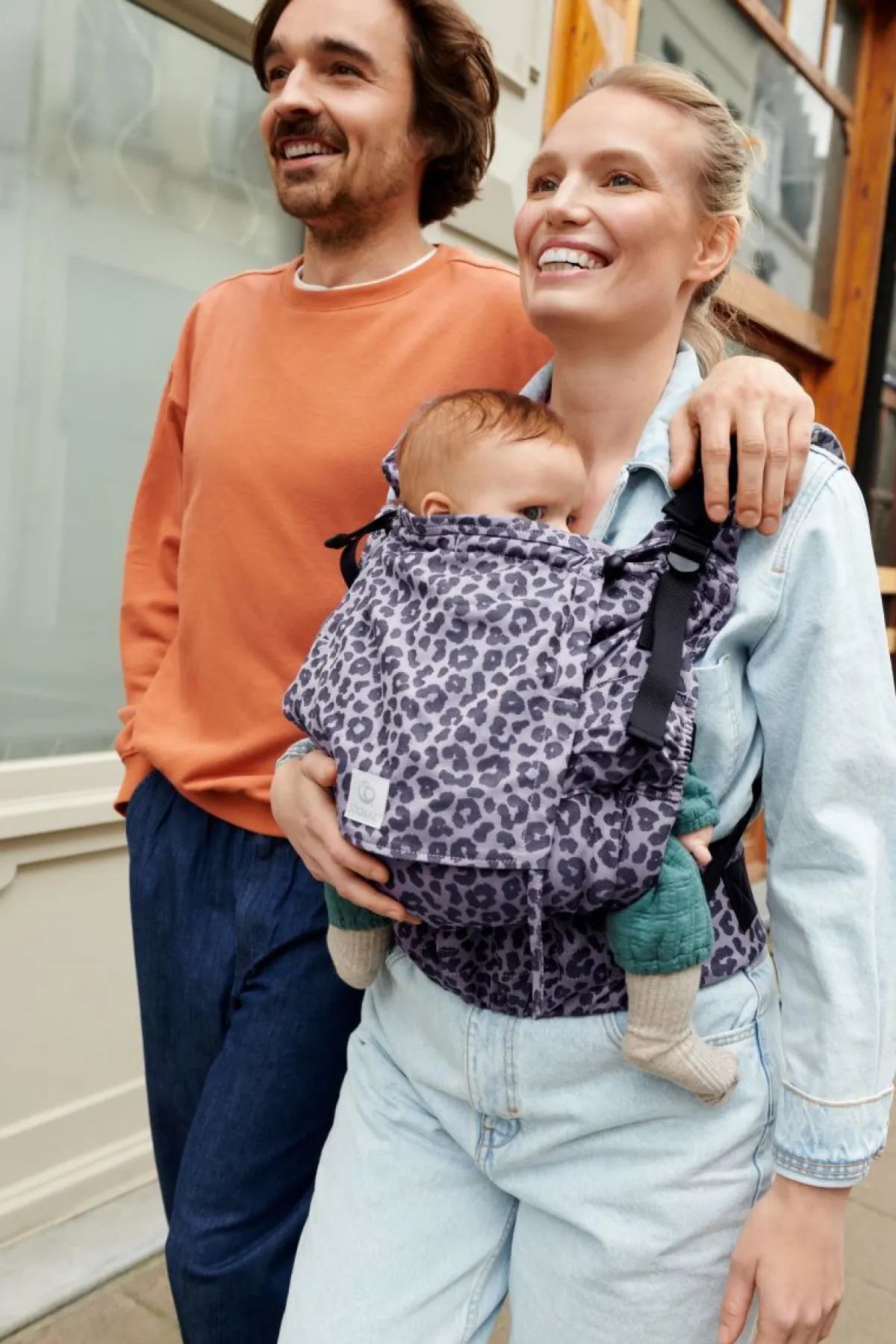 Stokke Stokke * Draagzak Limas Plus Leopard Lilac OCS Paars