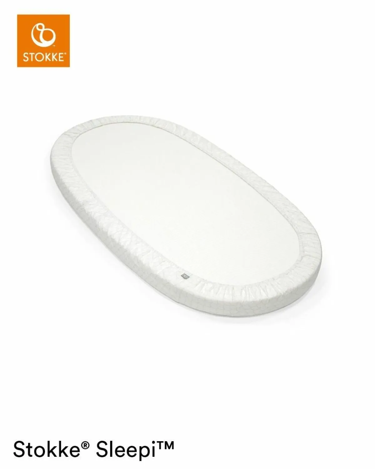 Stokke Bedtextiel * Sleepi Bed Hoeslaken V3 Fans Grey Grijs