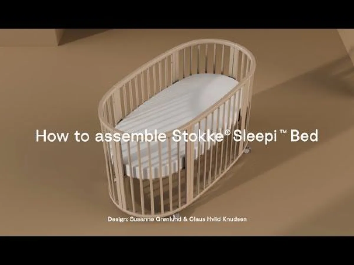 Stokke Ledikanten * Sleepi Bed V3 Hazy Grey Grijs
