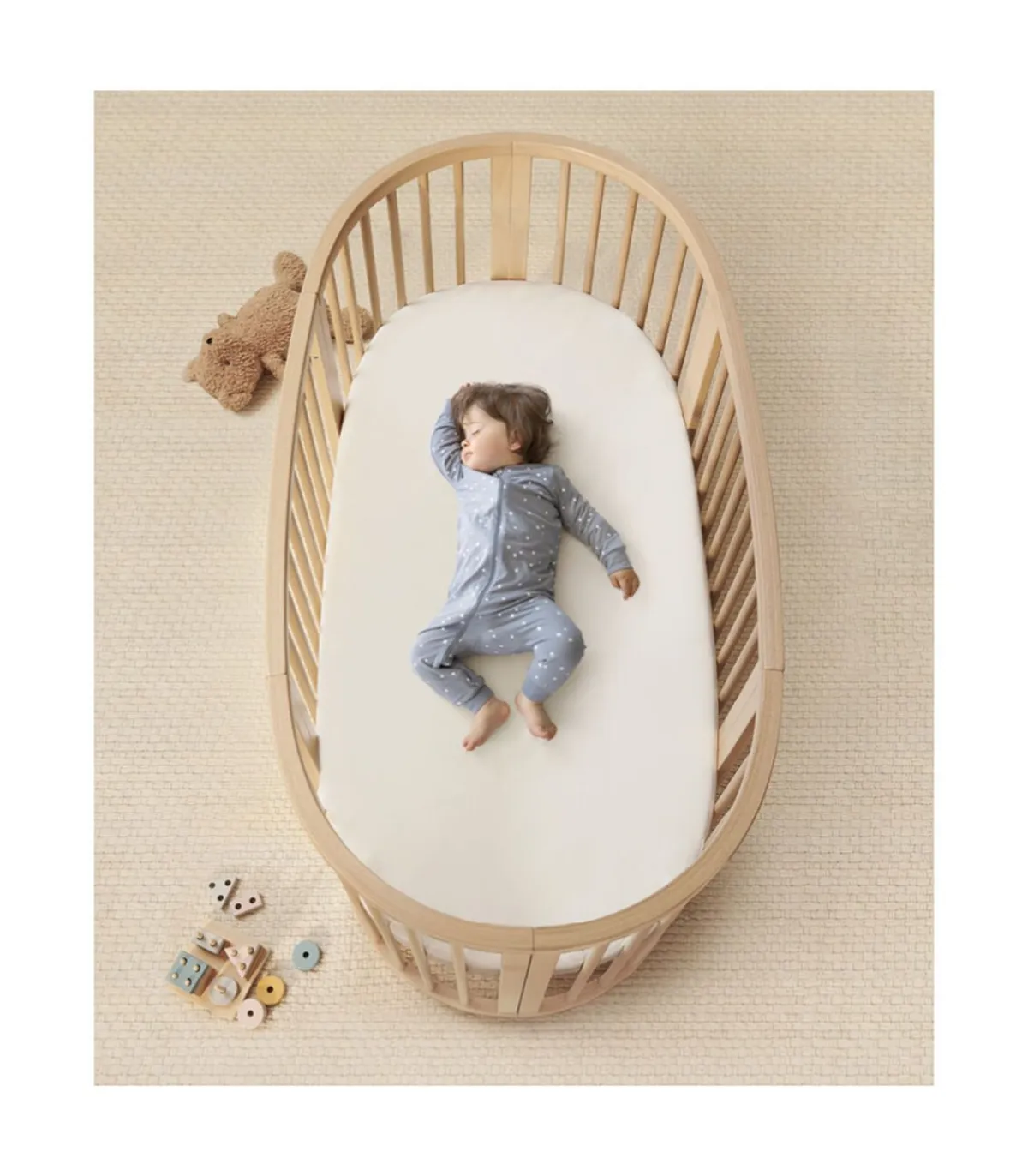 Stokke Ledikanten * Sleepi Bed V3 Natural Naturel
