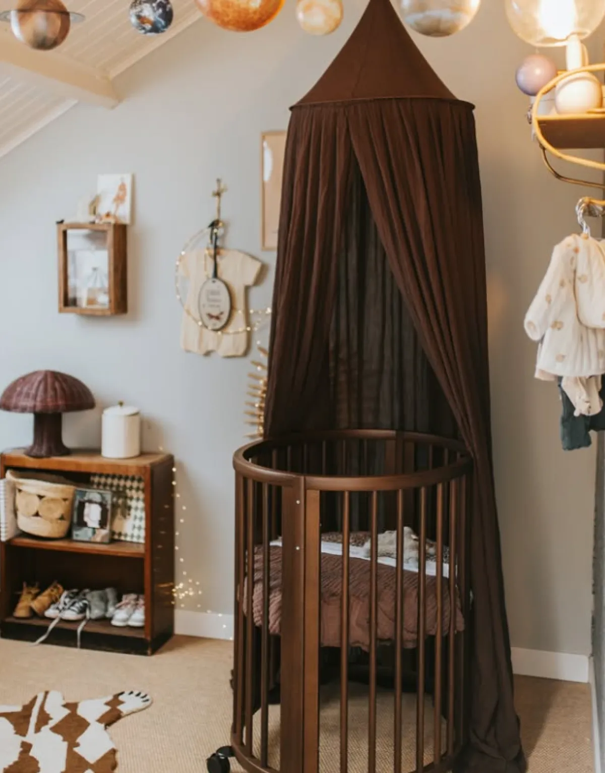 Stokke Wiegen En Co-Sleepers * Sleepi Mini Bed V3 Warm Brown Bruin