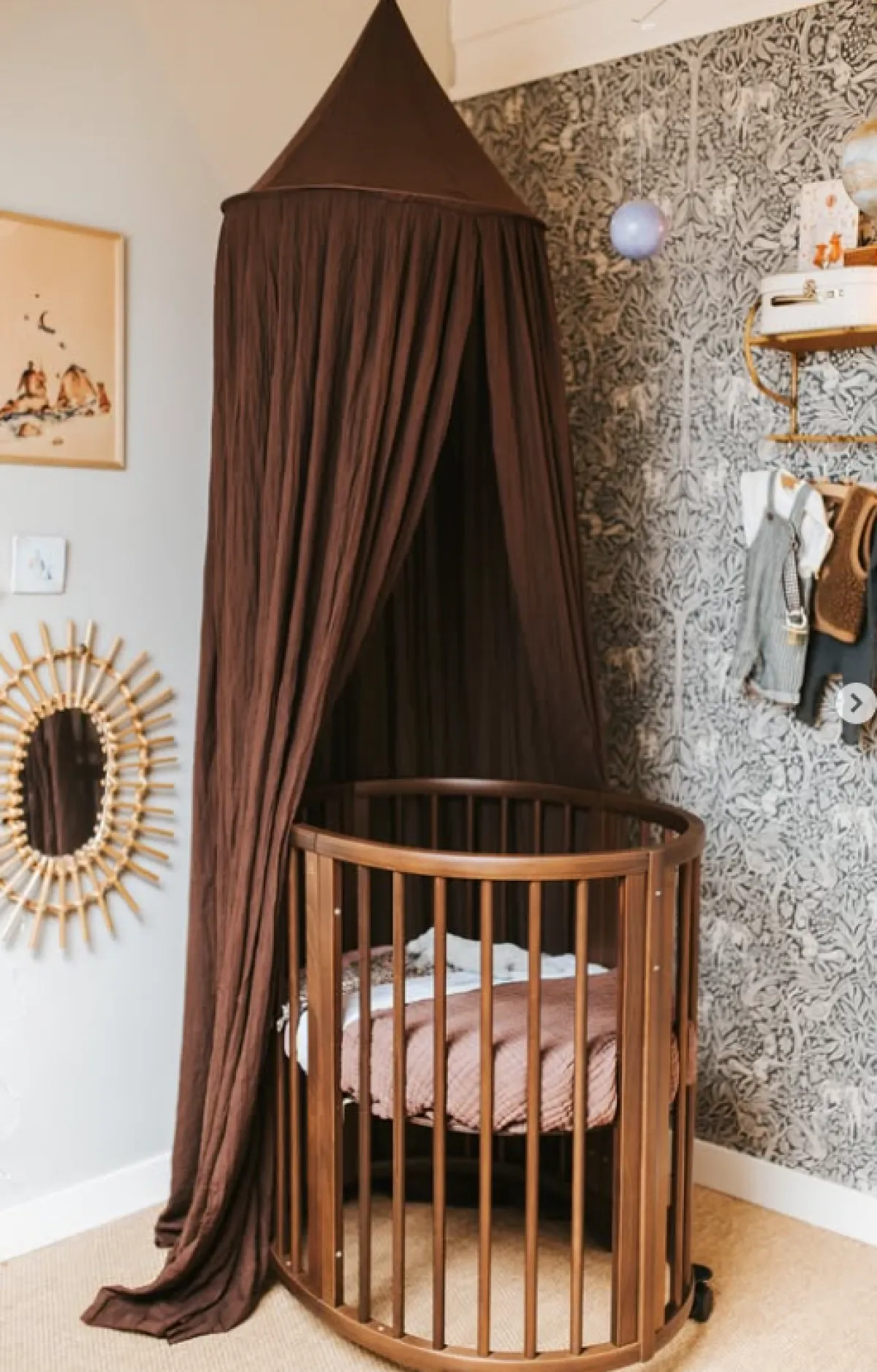 Stokke Wiegen En Co-Sleepers * Sleepi Mini Bed V3 Warm Brown Bruin