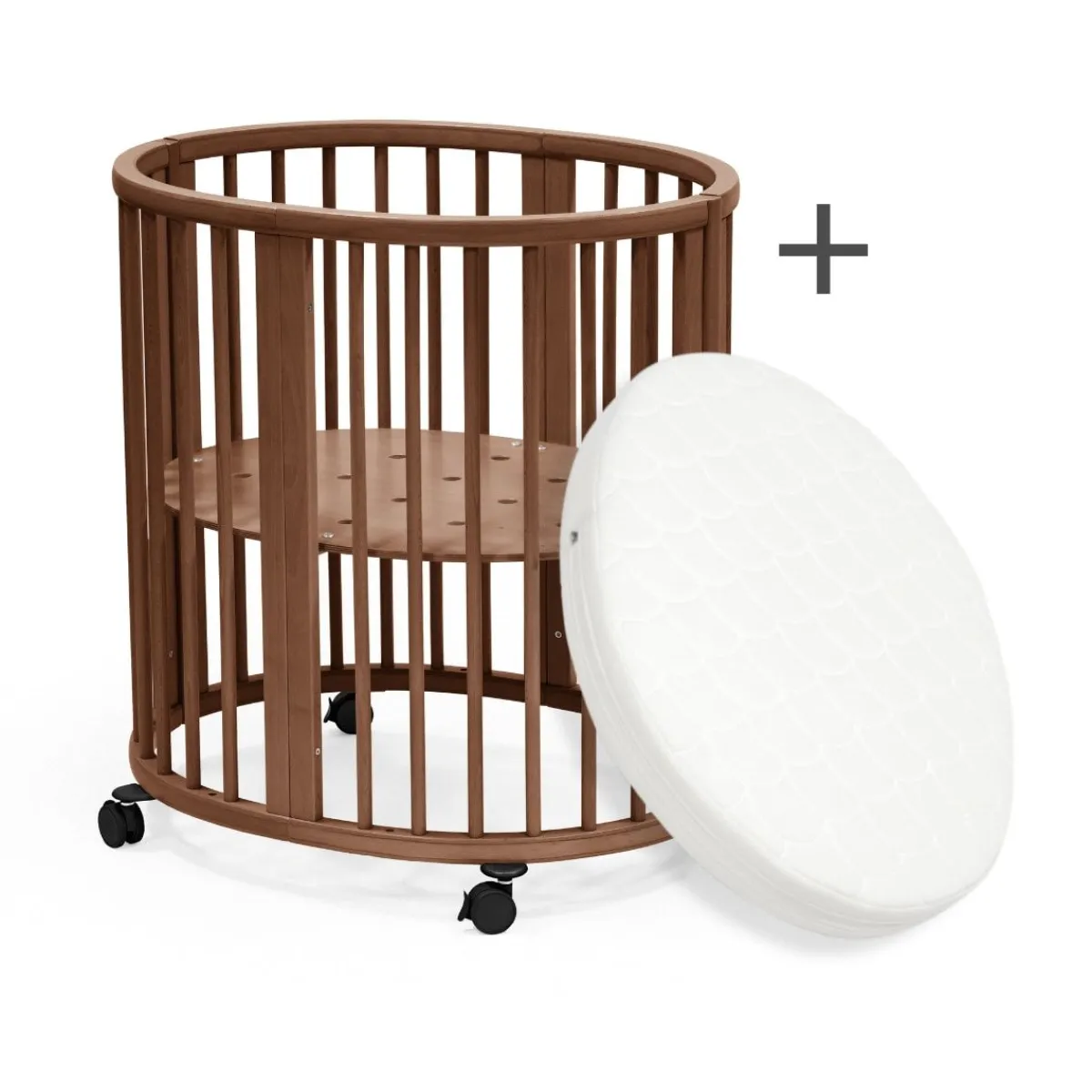 Stokke Wiegen En Co-Sleepers * Sleepi Mini Bed V3 Warm Brown Incl. Mini Matras Bruin