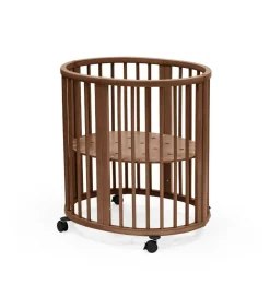 Stokke Wiegen En Co-Sleepers * Sleepi Mini Bed V3 Warm Brown Incl. Mini Matras Bruin