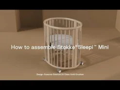 Stokke Wiegen En Co-Sleepers * Sleepi Mini Bed V3 Warm Brown Incl. Mini Matras Bruin