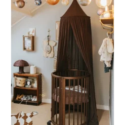 Stokke Wiegen En Co-Sleepers * Sleepi Mini Bed V3 Warm Brown Incl. Mini Matras Bruin