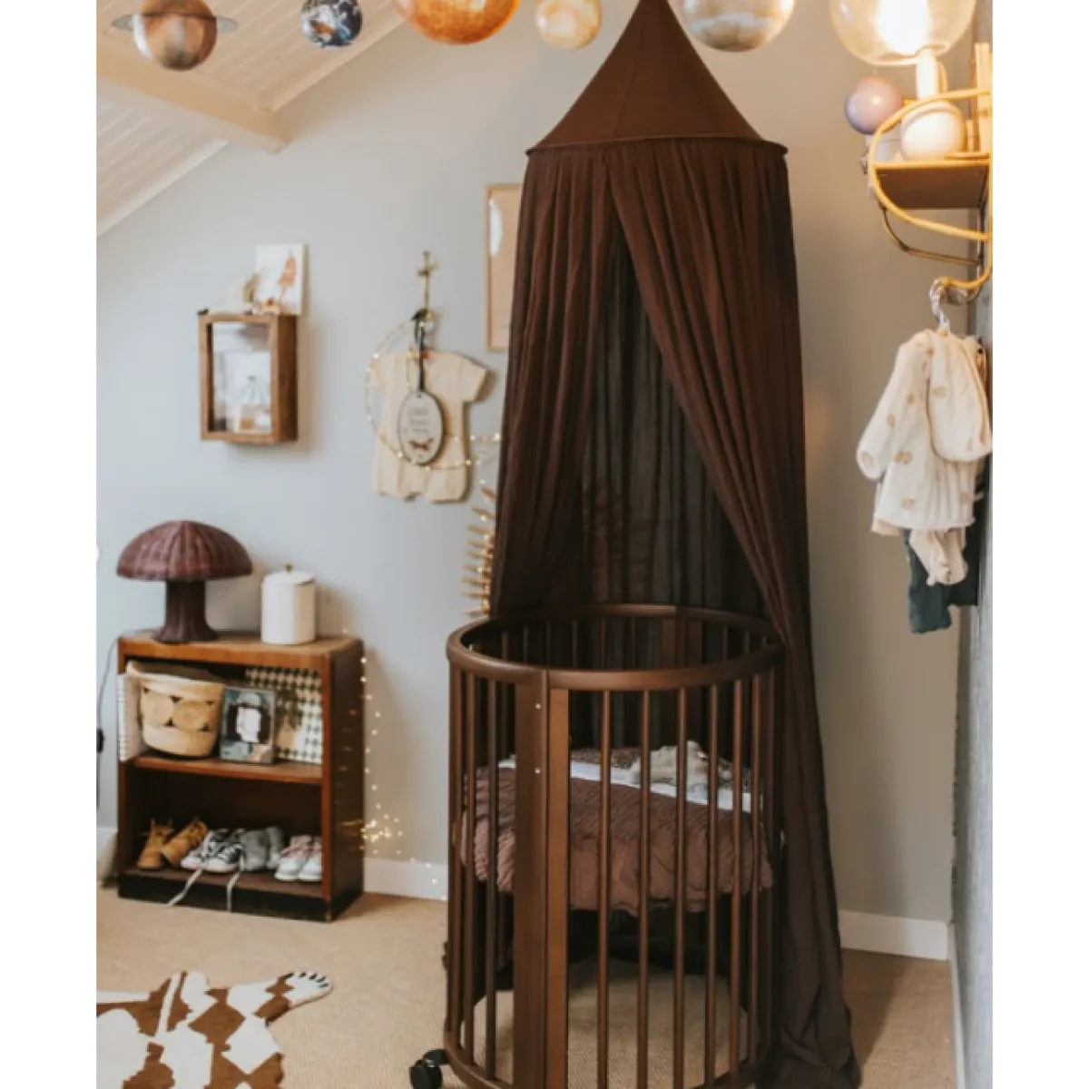 Stokke Wiegen En Co-Sleepers * Sleepi Mini Bed V3 Warm Brown Incl. Mini Matras Bruin