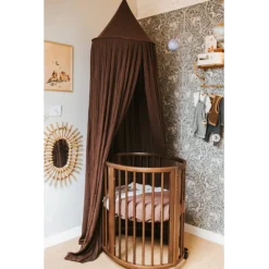 Stokke Wiegen En Co-Sleepers * Sleepi Mini Bed V3 Warm Brown Incl. Mini Matras Bruin