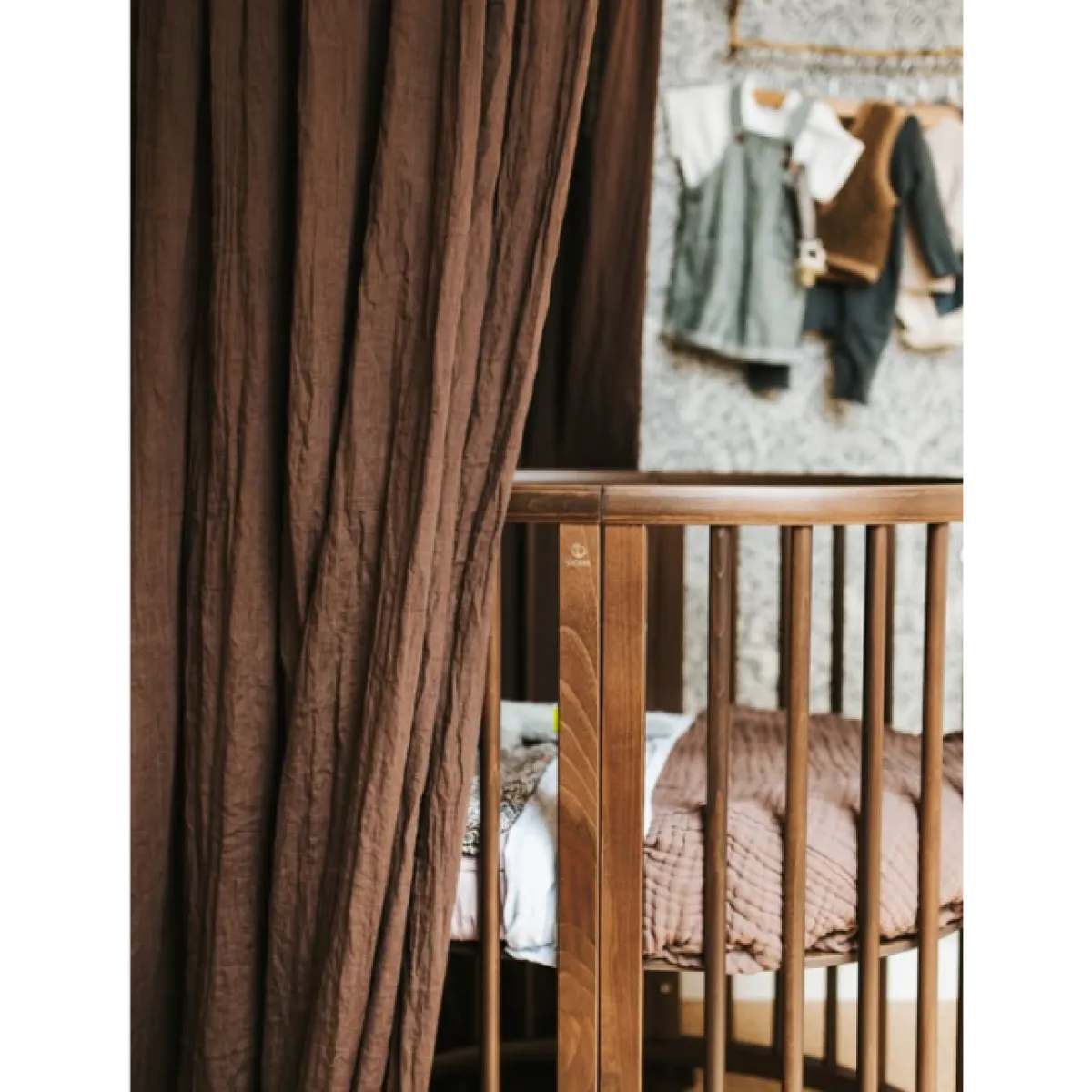 Stokke Wiegen En Co-Sleepers * Sleepi Mini Bed V3 Warm Brown Incl. Mini Matras Bruin