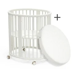 Stokke Wiegen En Co-Sleepers * Sleepi Mini Bed V3 White Incl. Mini Matras Wit