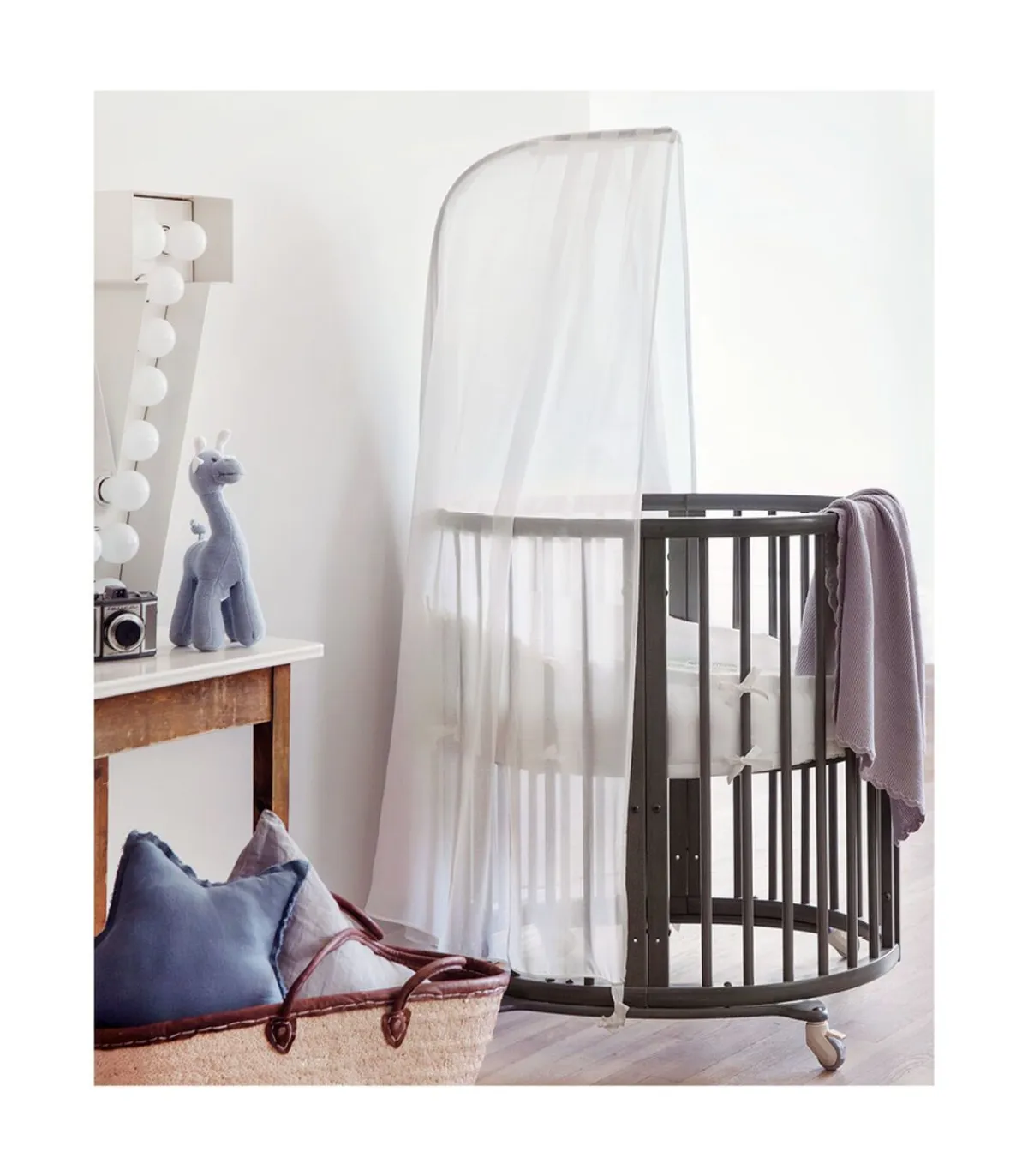 Stokke Accessoires * Sleepi Piekstok V3 Hazy Grey Grijs