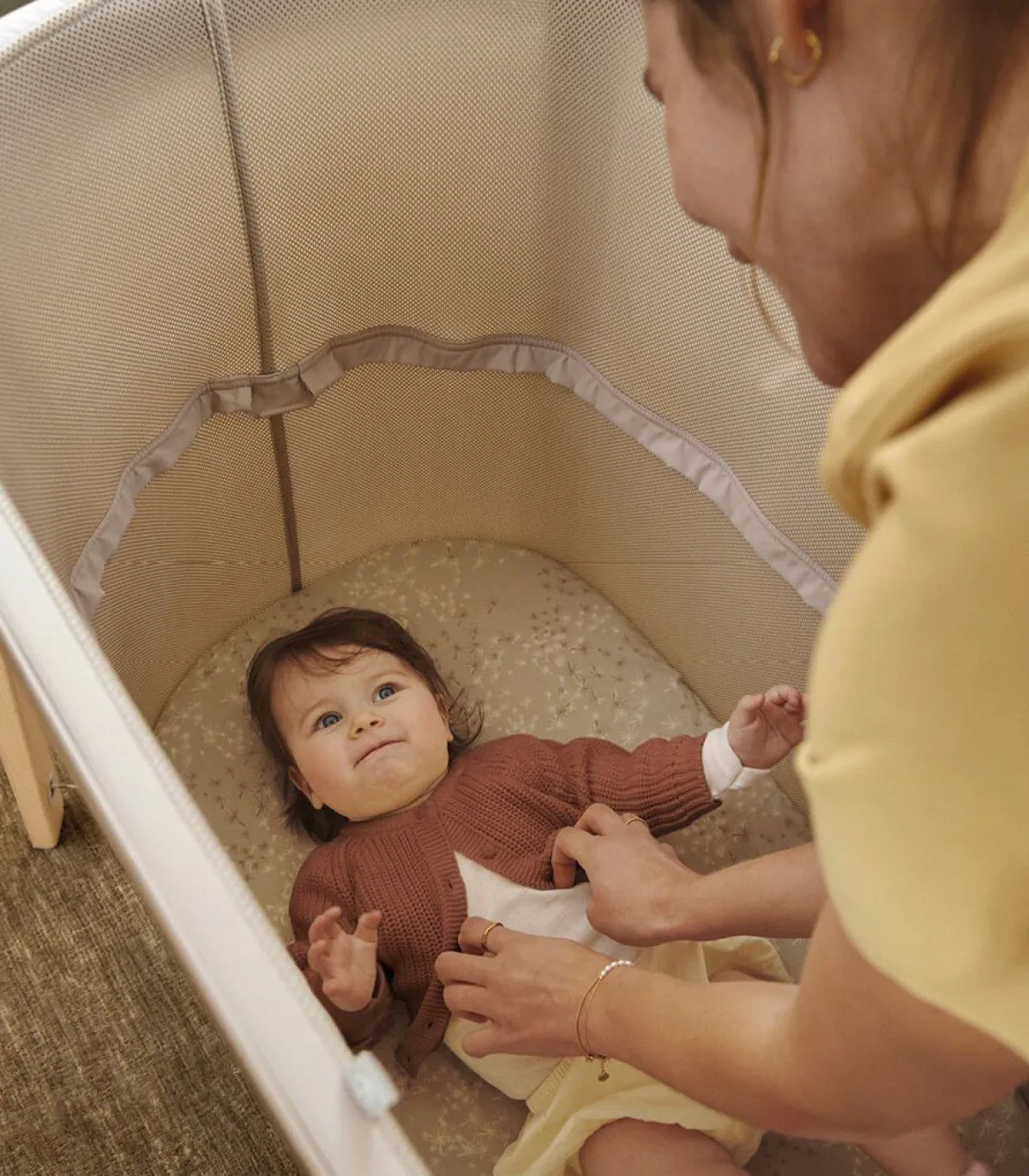 Stokke Wiegen En Co-Sleepers * Snoozi Wieg Sandy Beige
