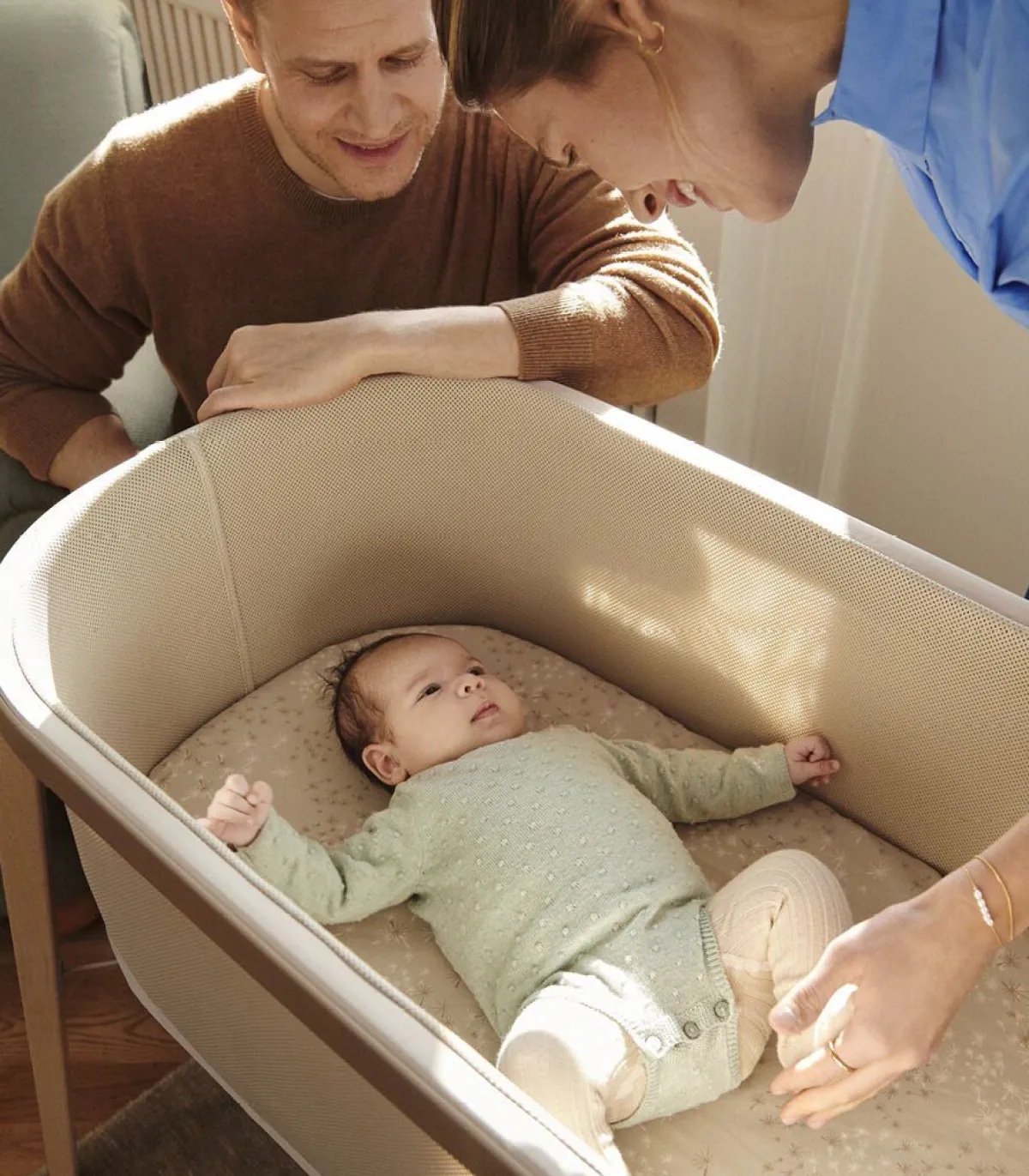 Stokke Wiegen En Co-Sleepers * Snoozi Wieg Sandy Beige
