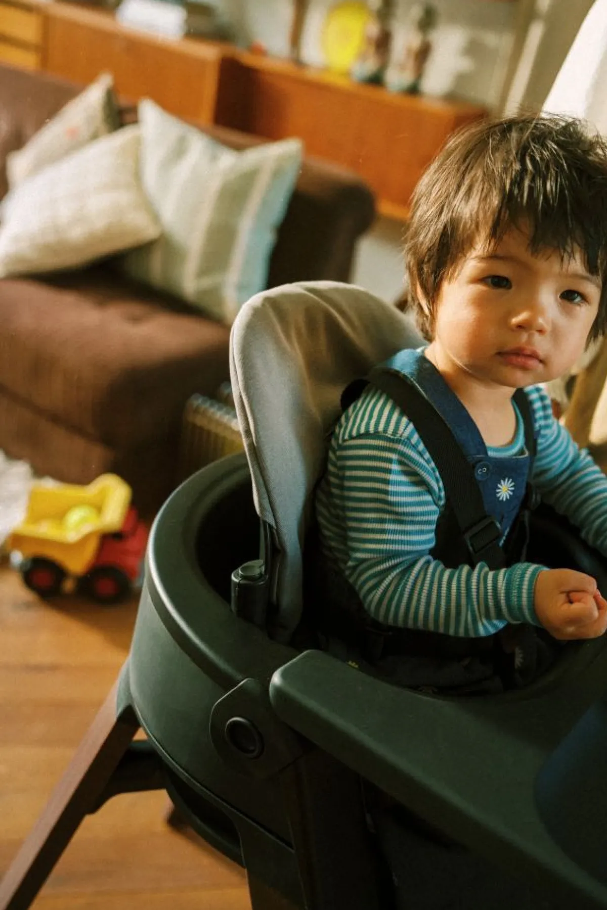 Stokke Alle Accessoires * Steps Kussen Dark Grey Melange