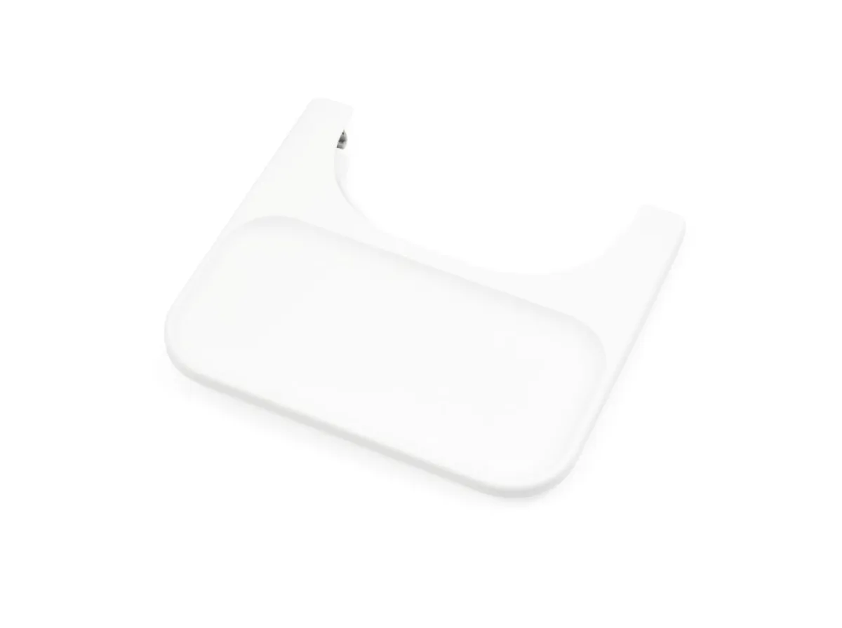 Stokke Meegroeistoelen * Steps Stoel Complete Set met Babyset en Tray – White/Natural Naturel