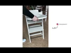 Stokke Alle Accessoires * Tray Vanilla White Wit