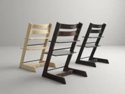 Stokke Meegroeistoelen * Tripp Trapp Cashmere Grey + Newborn Set Vanilla White Grijs