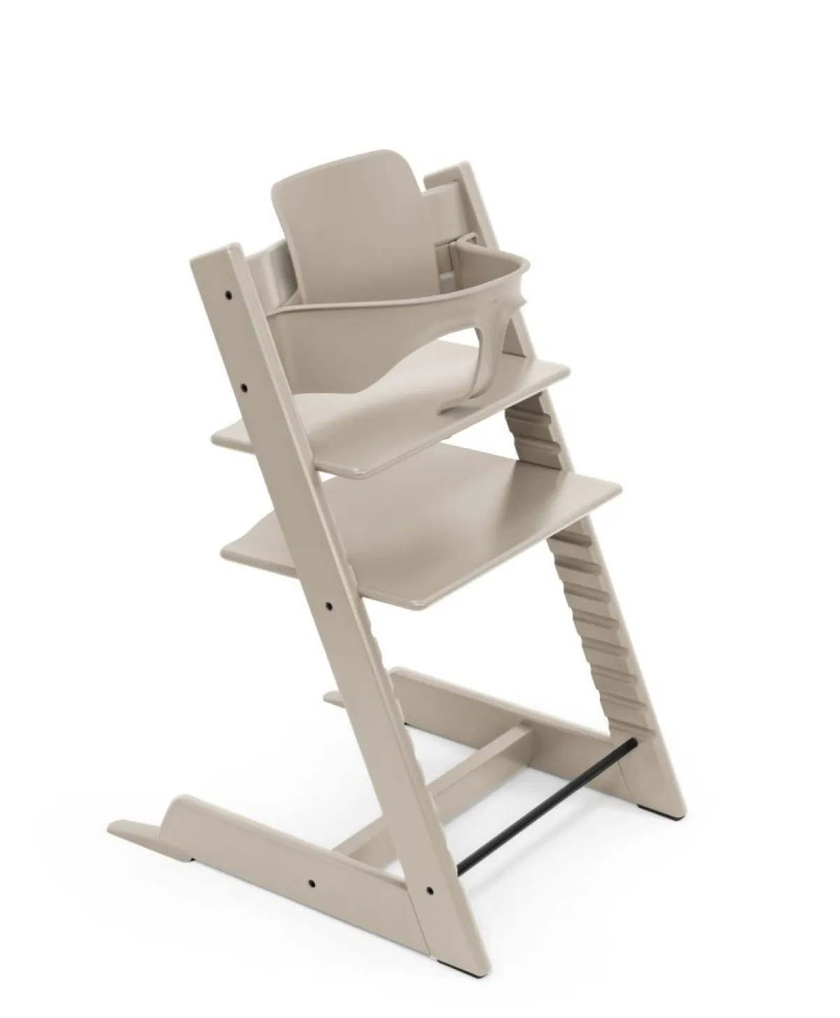 Stokke Meegroeistoelen * Tripp Trapp Cashmere Grey Incl. BabySet² Grijs