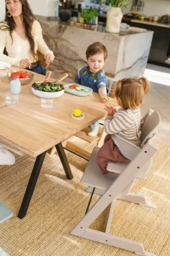 Stokke Meegroeistoelen * Tripp Trapp Cashmere Grey Incl. BabySet² Grijs