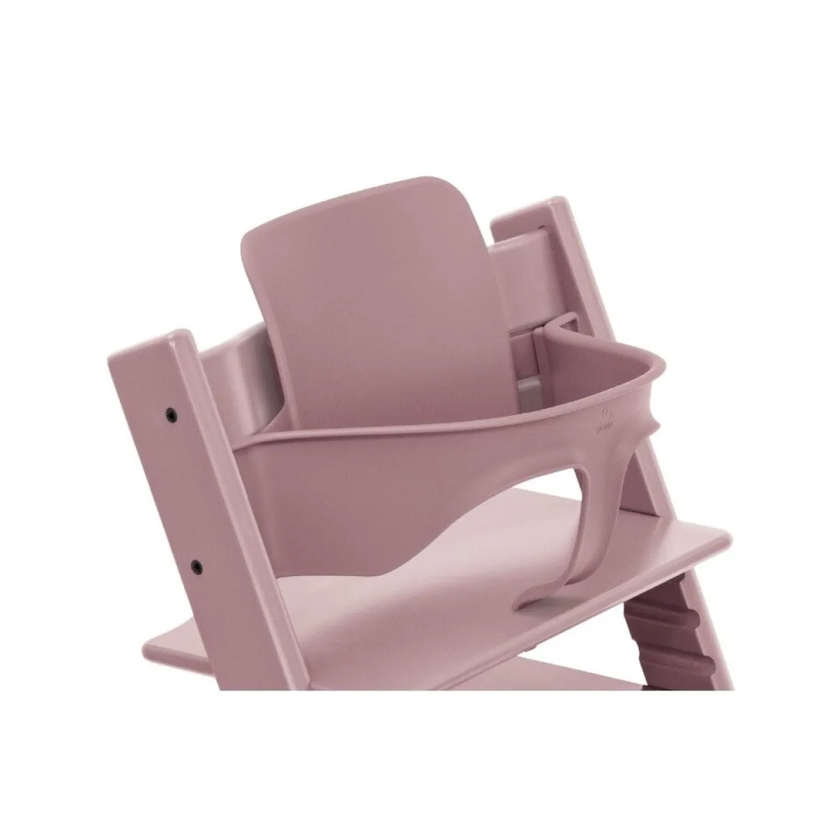 Stokke Meegroeistoelen * Tripp Trapp Heather Mauve Incl. BabySet² Roze