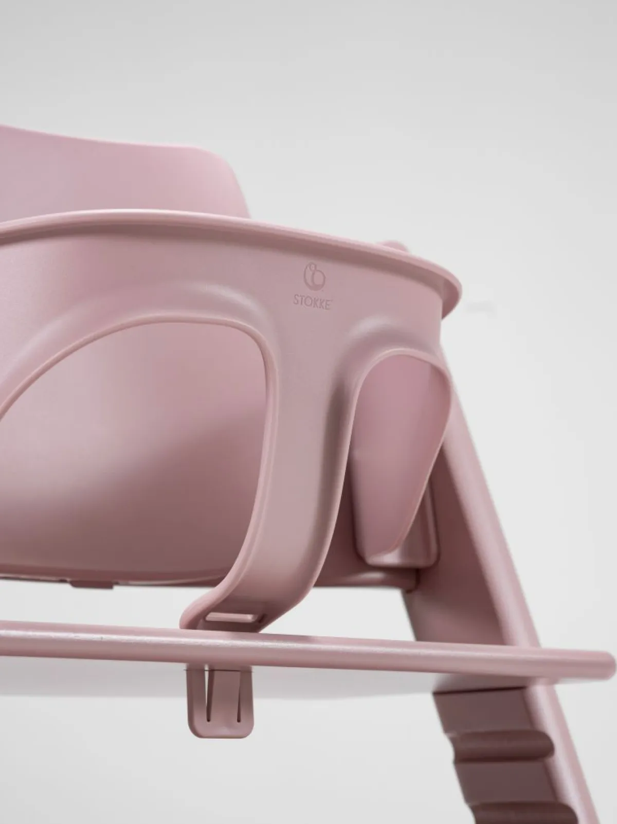 Stokke Meegroeistoelen * Tripp Trapp Heather Mauve Incl. BabySet² Roze