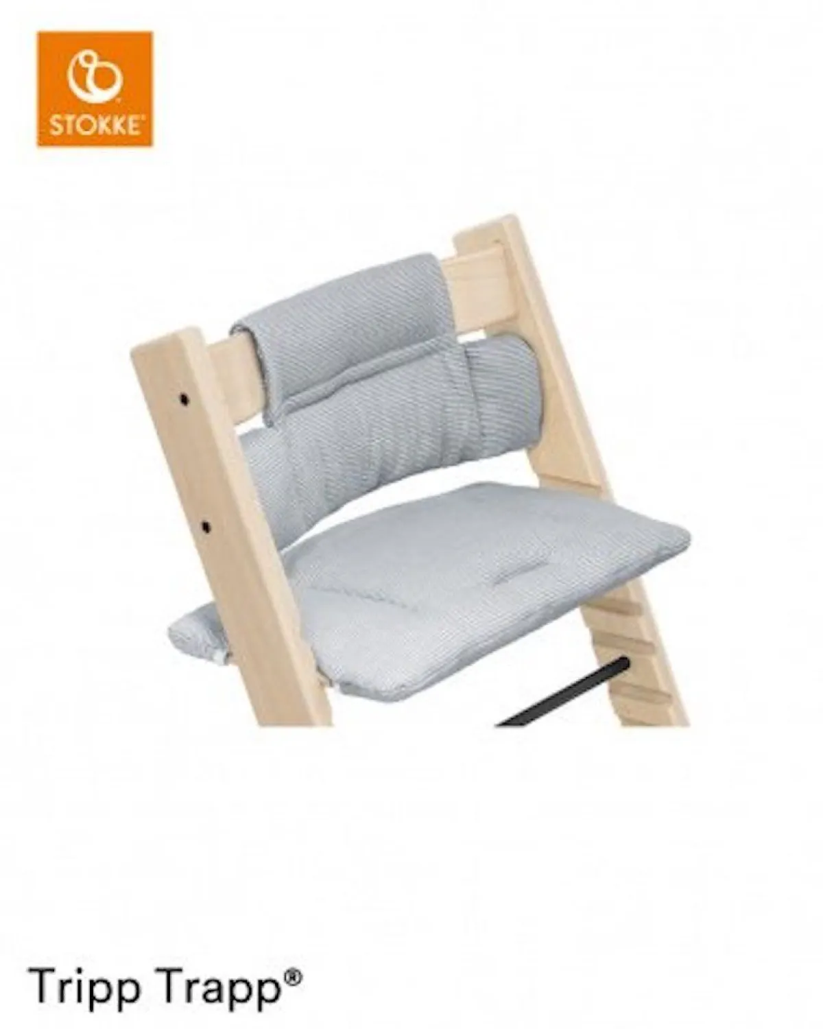 Stokke Alle Accessoires * Tripp Trapp Kussen Nordic Grey Grijs