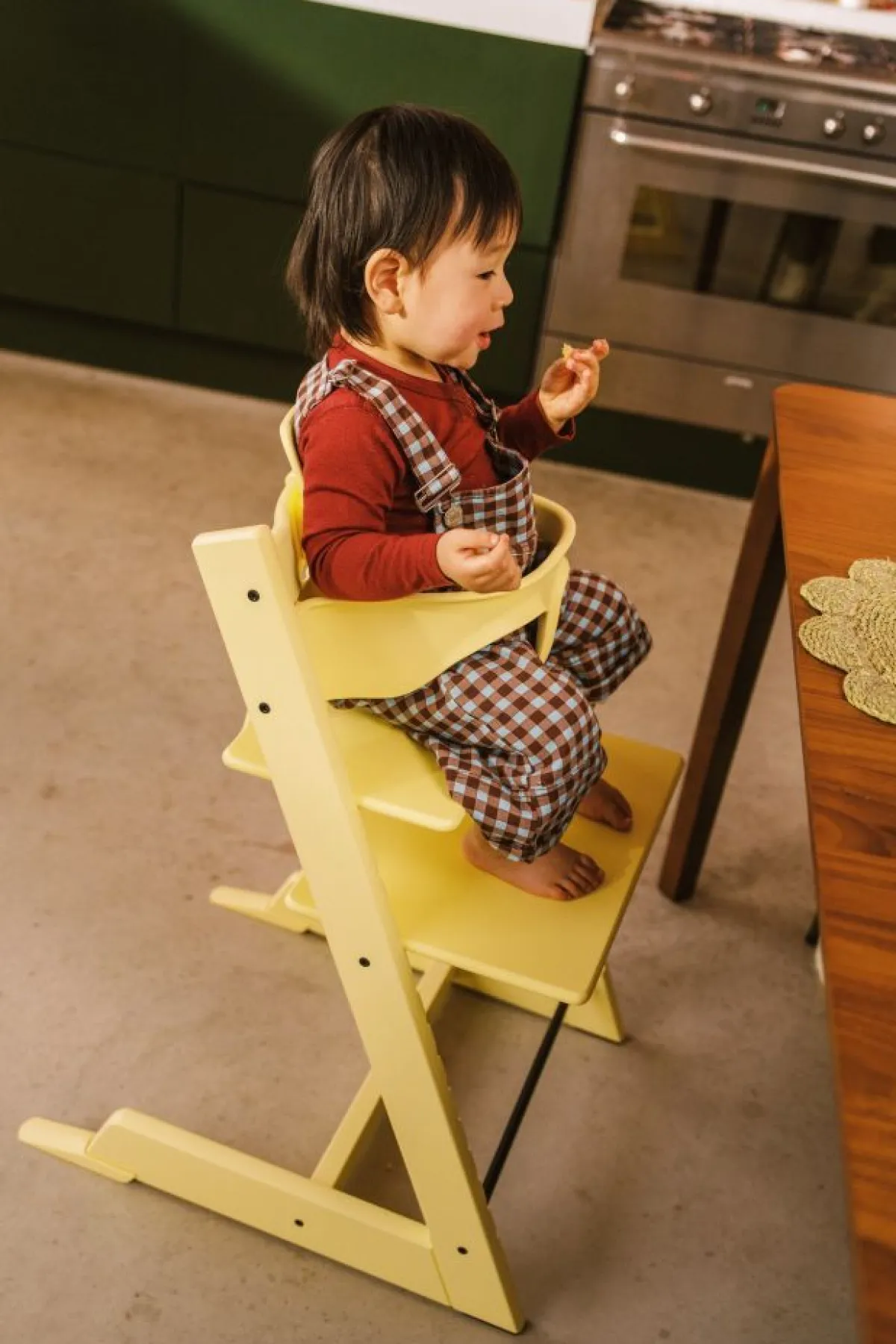 Stokke Meegroeistoelen * Tripp Trapp Lemon Yellow Incl. BabySet² Geel