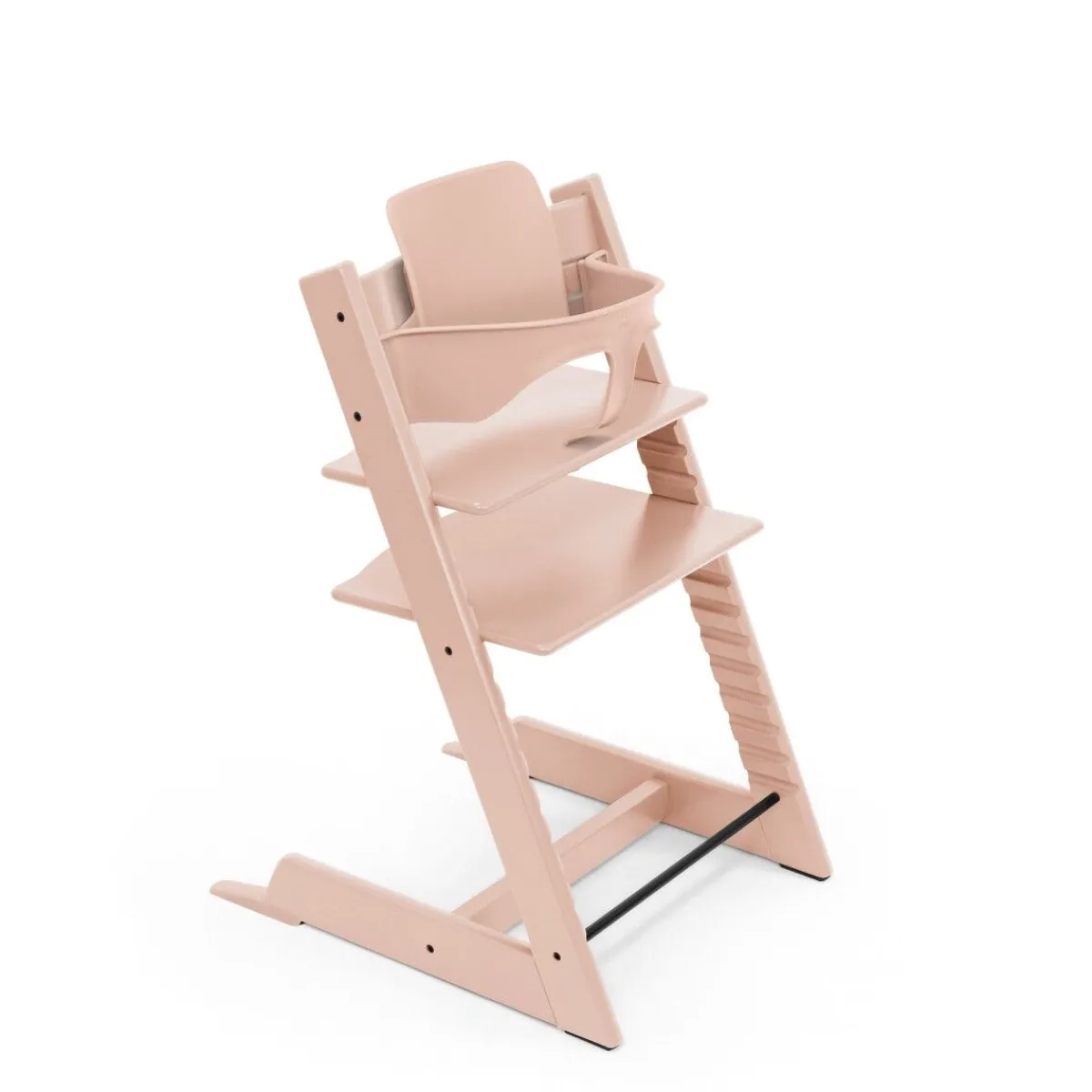 Stokke Meegroeistoelen * Tripp Trapp Serene Pink Incl. BabySet² Roze
