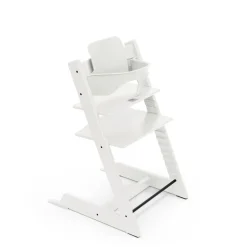 Stokke Meegroeistoelen * Tripp Trapp Stoel Bundel met BabySet² - White Wit