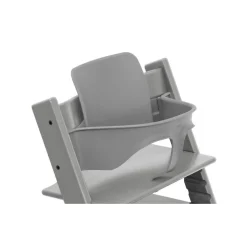 Stokke Meegroeistoelen * Tripp Trapp Stoel Bundel met BabySet² - Storm Grey Grijs