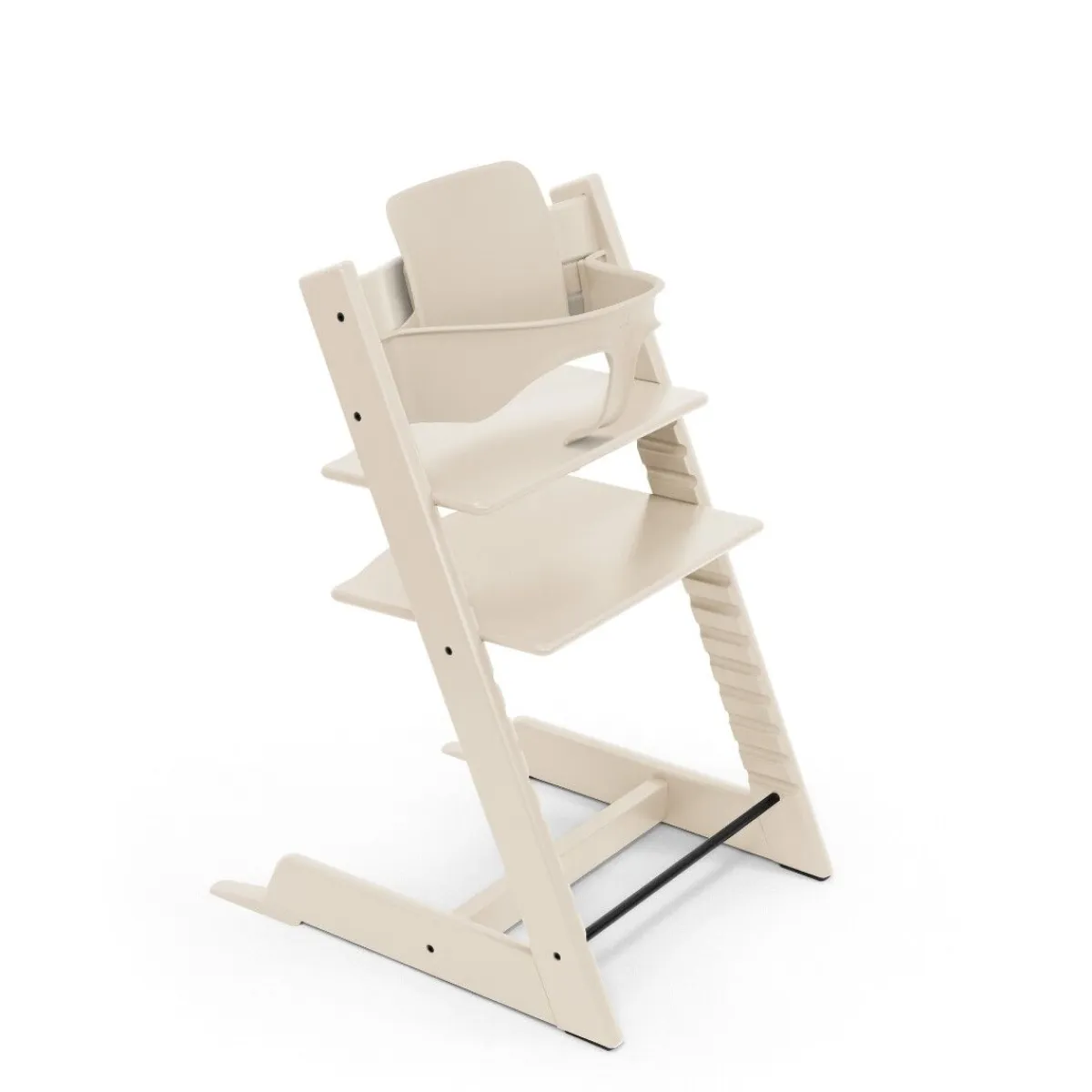 Stokke Meegroeistoelen * Tripp Trapp Vanilla White Incl. BabySet² Wit