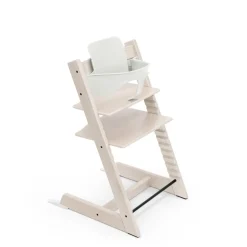 Stokke Meegroeistoelen * Tripp Trapp White Wash Incl. BabySet² Wit