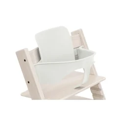 Stokke Meegroeistoelen * Tripp Trapp White Wash Incl. BabySet² Wit