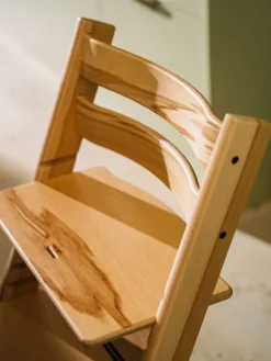 Stokke Meegroeistoelen * Tripp Trapp Wild Wood Incl. BabySet² Naturel