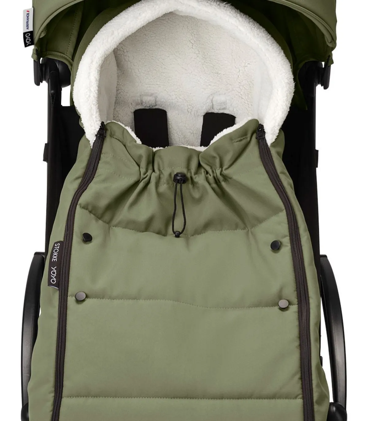 Stokke Voetenzakken|Alle Accessoires * Voetenzak YOYO Olive Groen