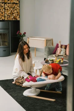 Stokke Wipstoelen * Wipstoel & Schommelstoel Yoga Light Sand
