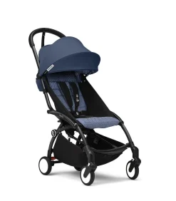 Stokke Alle Buggy's * YOYO³ Buggy Air France Blue – Black Frame Blauw