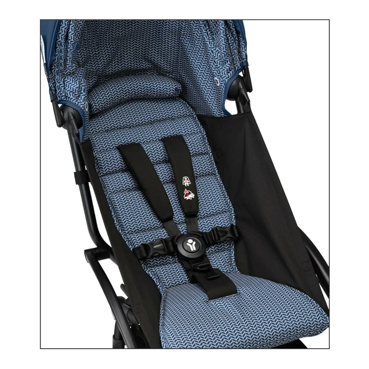 Stokke Alle Buggy's * YOYO³ Buggy Air France Blue – Black Frame Blauw