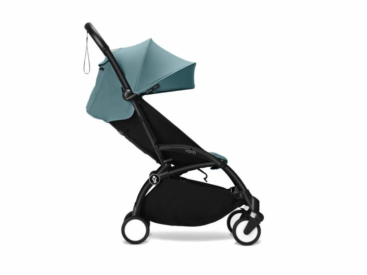 Stokke Alle Buggy's * YOYO³ Buggy Aqua – White Frame Blauw